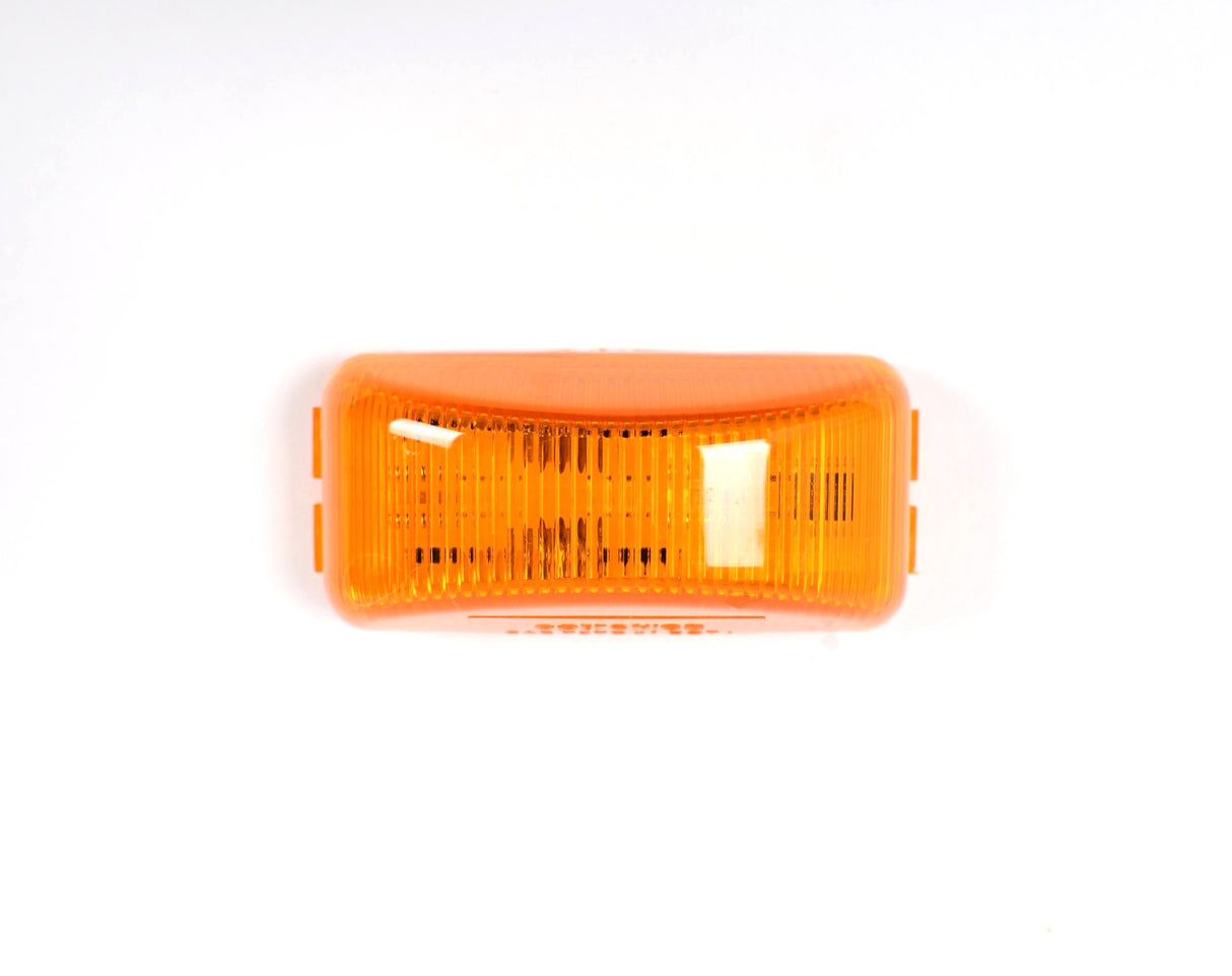 Front view of EZ Loader amber marker light 250-032130