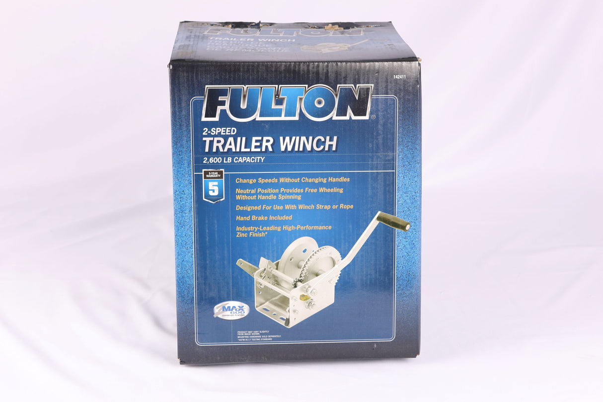 EZ Loader / Fulton 2 Speed Winch Hand Brake 2600 lb Capacity 250-032388