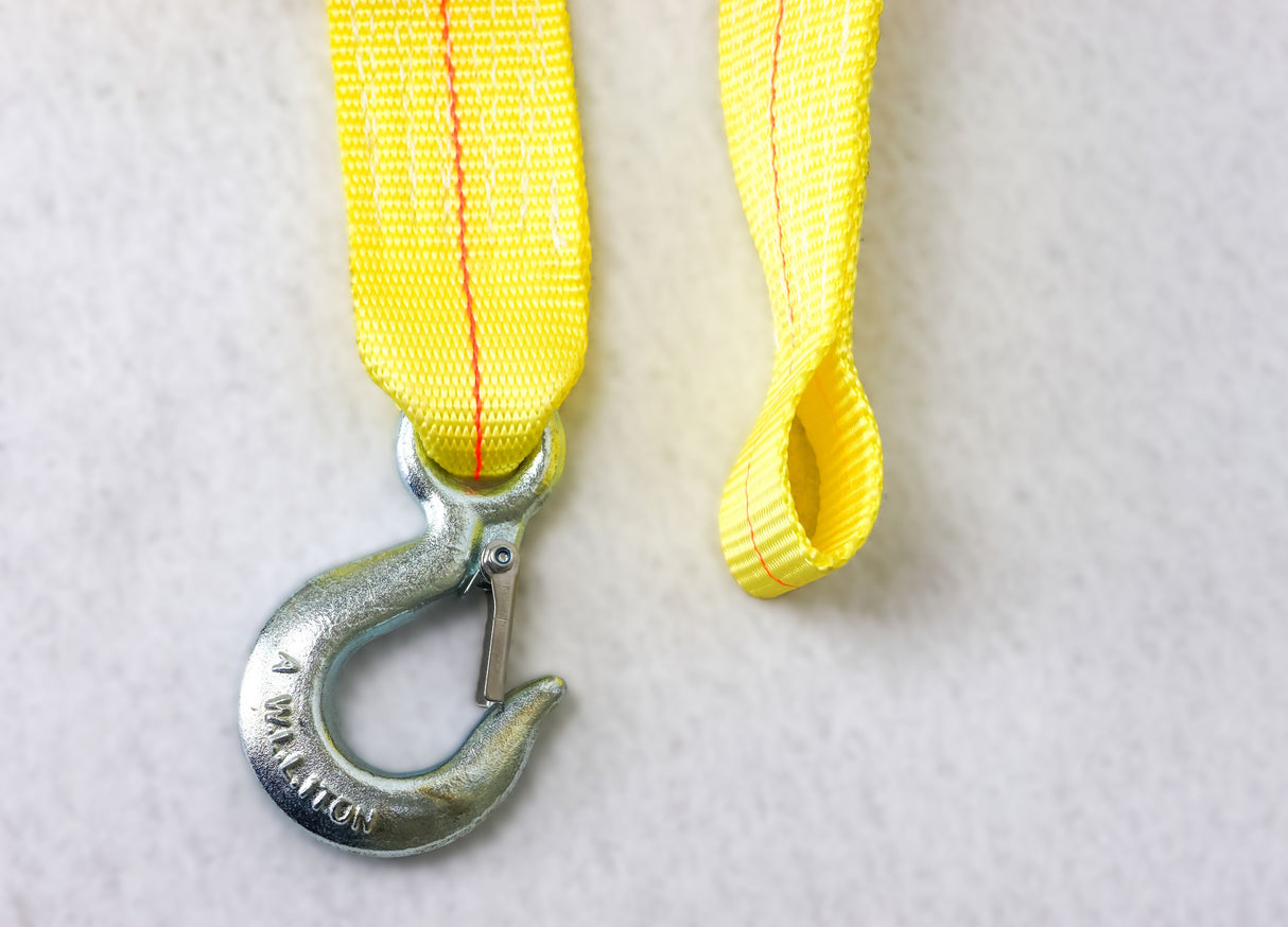 EZ Loader Fulton Hand Winch Strap 2" Wide with Hook 250-032389