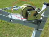 EZ Loader Fulton Hand Winch Strap 2" Wide with Hook 250-032389