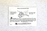 EZ Loader Fulton Hand Winch Strap 2" Wide with Hook 250-032389