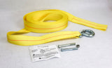 This replacement strap is used with compatible EZ Loader and Fulton-style boat trailer hand winches.
