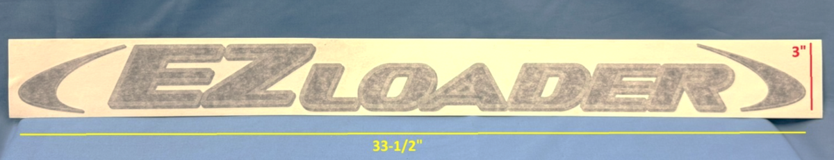 Boat Trailer Frame Decal 3" × 33.5" | 250-033163