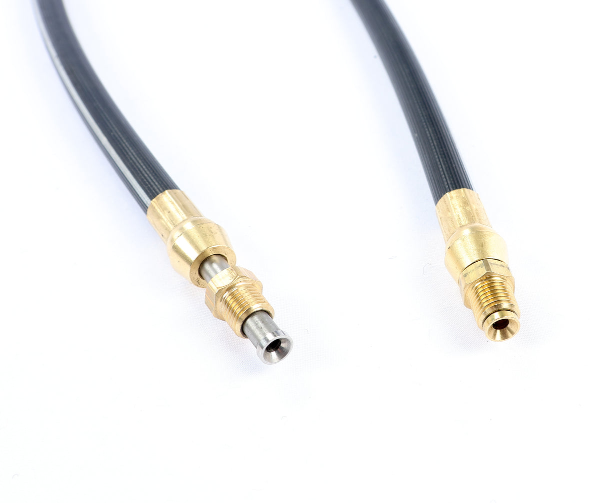 Trailer hydraulic brake line 250-041438 with male fitting ends