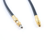Trailer hydraulic brake line 250-041438 with male fitting ends