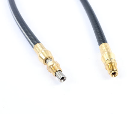 Trailer hydraulic brake line 250-041438 with male fitting ends