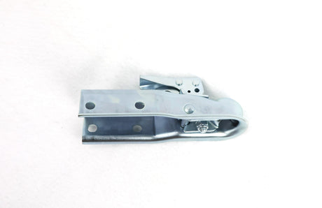 Side profile 2 inch coupler showing adjustable latch 
