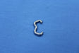 EZ Loader zinc-plated steel hog ring clamp part 290-002650-02