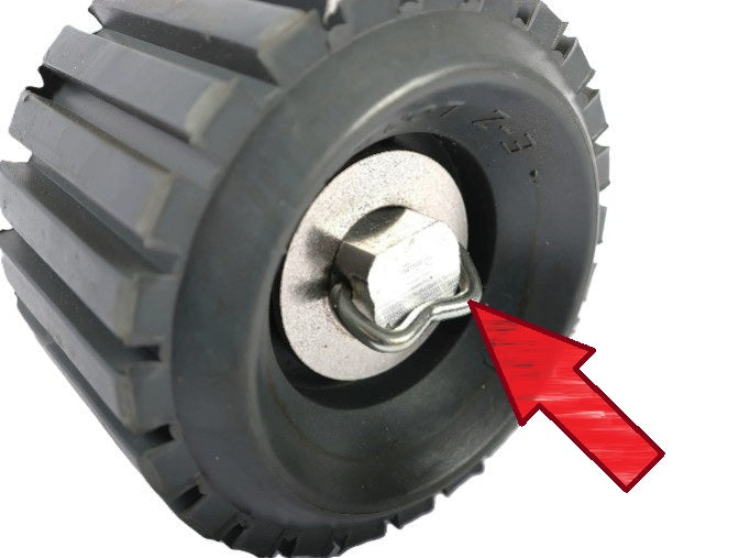 Length measurement of 1-1/2 inch EZ Loader hog ring clamp 290-002650-02
