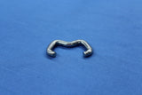 Front view of wobble roller hog ring clamp 290-002650-02
