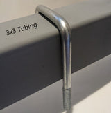 U-Bolt 1/2"-13 x 3" x 5-1/4" Zinc Plated 290-015566