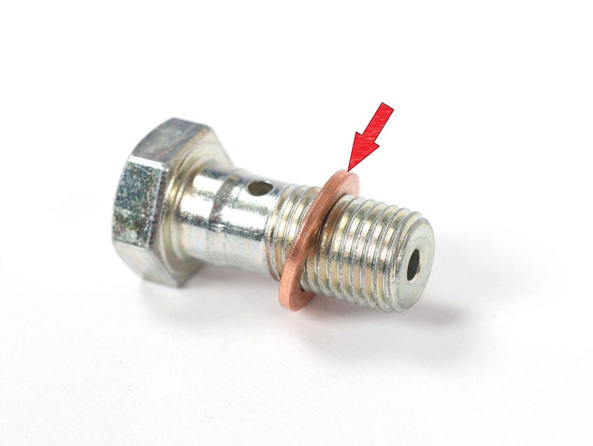 EZ Loader Copper Banjo Bolt Washer (Hydraulic Brake Seal) | 290-032784
