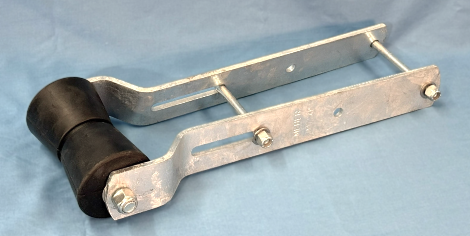 EZ Loader Trailer 5" Keel Roller Adjustable Galvanized Brackets Assembly  300-017267-10