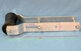 EZ Loader Trailer 5" Keel Roller Adjustable Galvanized Brackets Assembly  300-017267-10