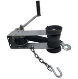 Personal watercraft trailer winch for compatible light-duty EZ Loader trailers