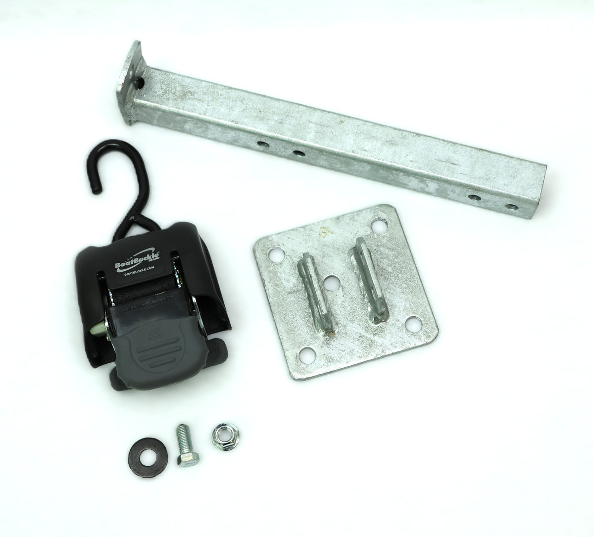 Galvanized steel extendable mounting bracket for EZ Loader tie-down kit 300-035412-10