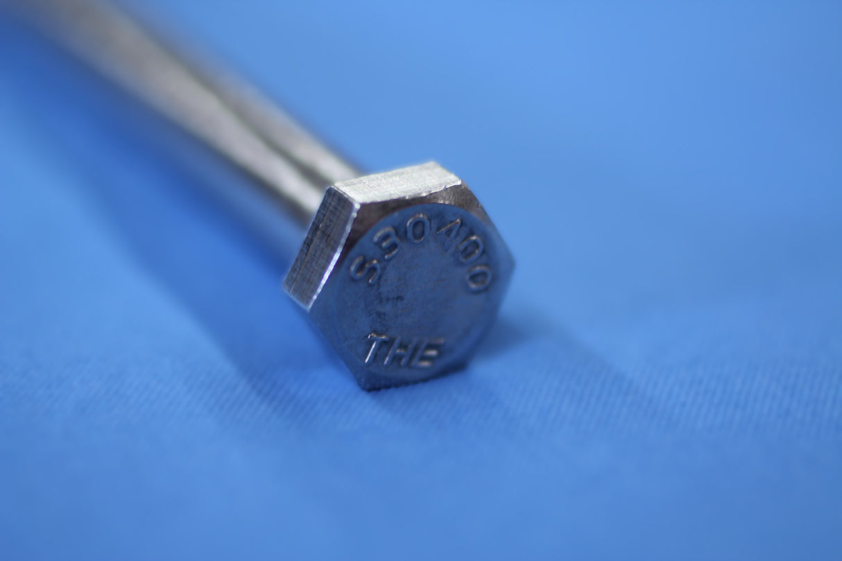 3/8"-16 x 3-1/2" 18-8 Stainless Steel Hex Bolt | 3000-100089
