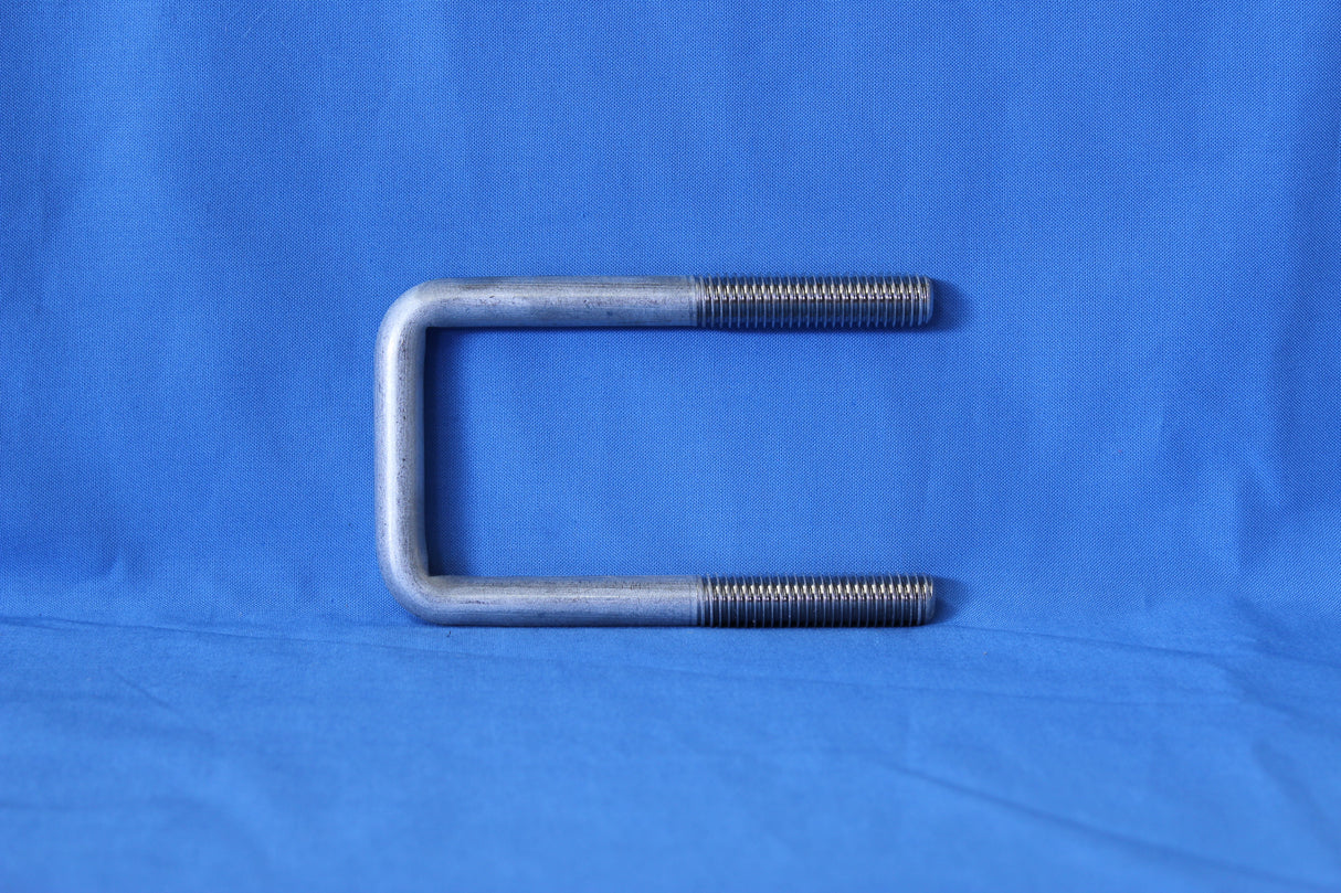 EZ Loader stainless square U-bolt for trailer frame or crossmember applications