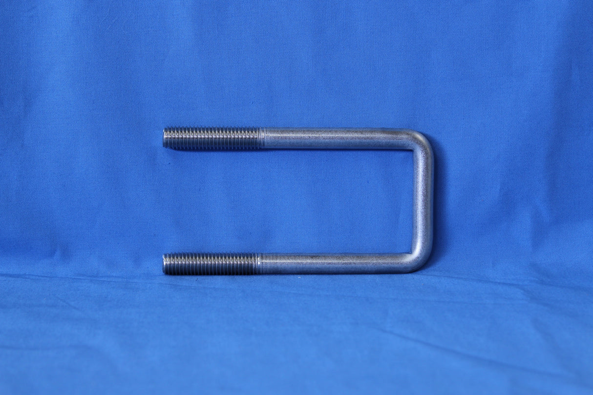 EZ Loader stainless square U-bolt for trailer frame or crossmember applications