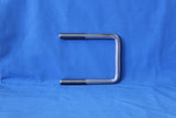 Stainless trailer U-bolt for boat trailer crossmember mounting hardware