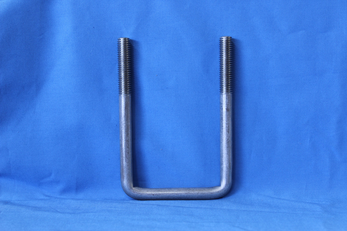 304 stainless steel square U-bolt for EZ Loader trailer frame hardware