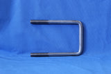 Stainless trailer U-bolt for boat trailer crossmember mounting hardware