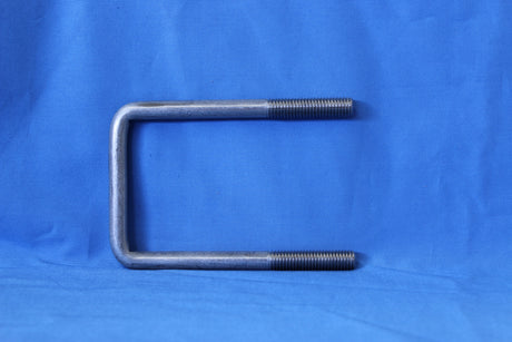 EZ Loader stainless square U-bolt installed on trailer frame or crossmember