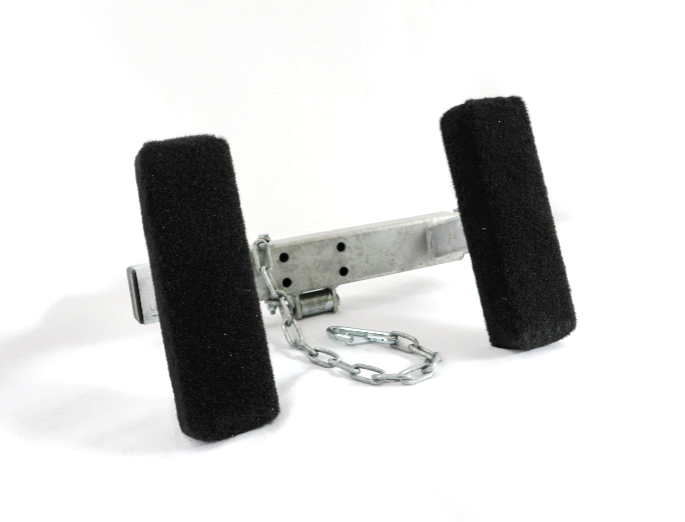 EZ Loader Pontoon Push Bow Stop w/ Bunks & Chain  411-BW-Stop-ASM