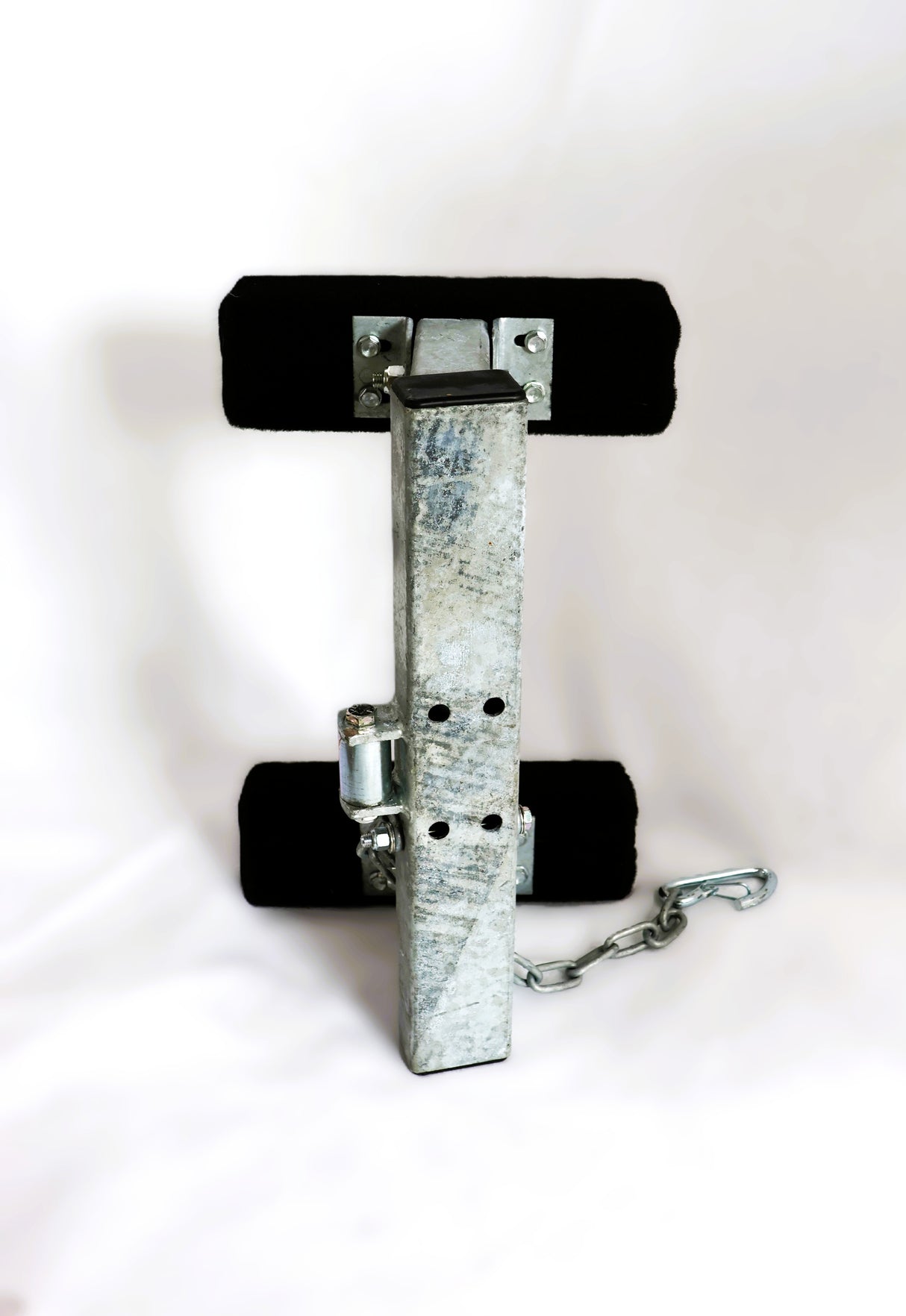 EZ Loader Pontoon Push Bow Stop w/ Bunks & Chain  411-BW-Stop-ASM