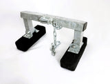 EZ Loader Pontoon Push Bow Stop w/ Bunks & Chain  411-BW-Stop-ASM