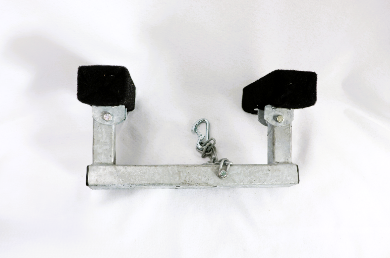 EZ Loader Pontoon Push Bow Stop w/ Bunks & Chain  411-BW-Stop-ASM