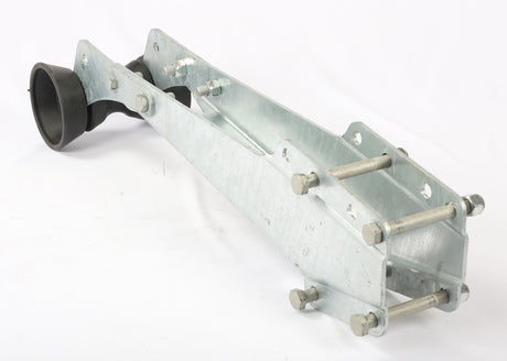 EZ Loader winch mount kit 
bow roller, safety chain area, and winch assembly shown
