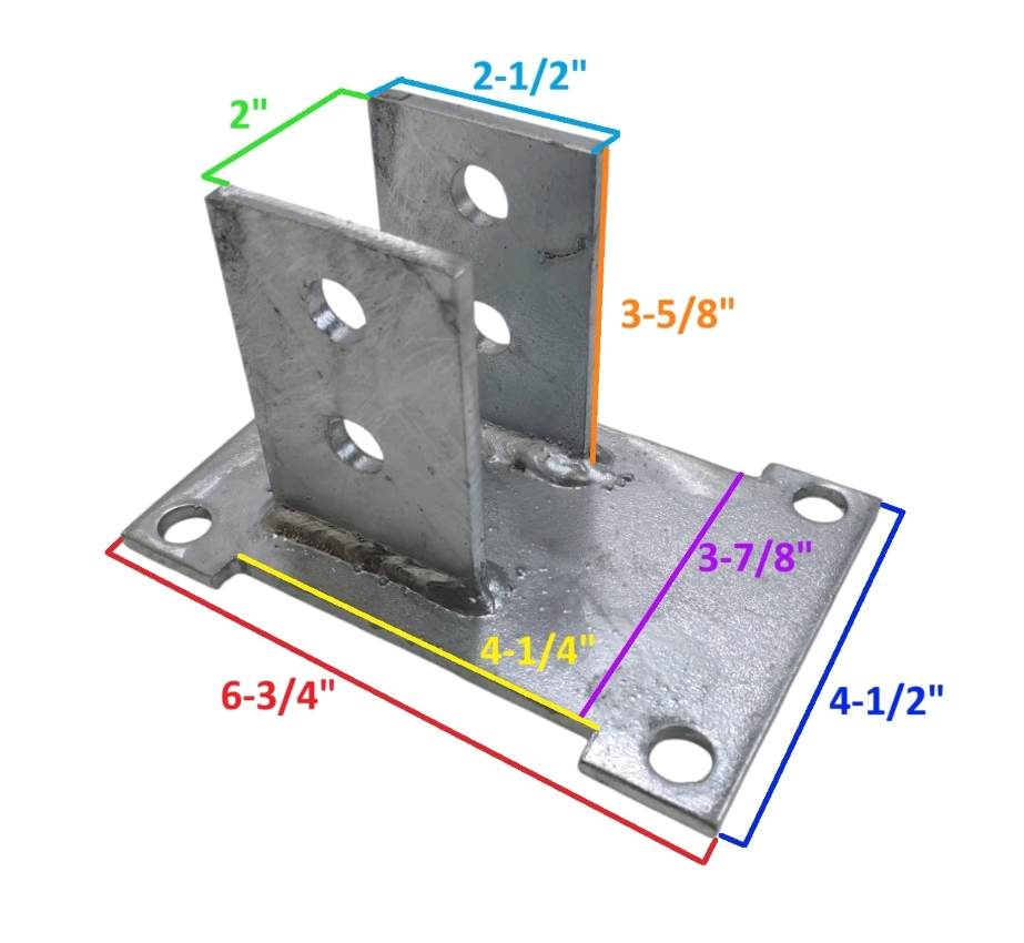EZ Loader equalizer shackle hanger bracket 250-023757-10