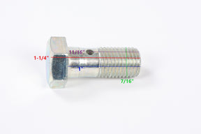 EZ Loader brake caliper banjo bolt 290-032783 for hydraulic disc brake fitting
