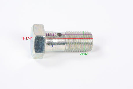 EZ Loader brake caliper banjo bolt 290-032783 for hydraulic disc brake fitting
