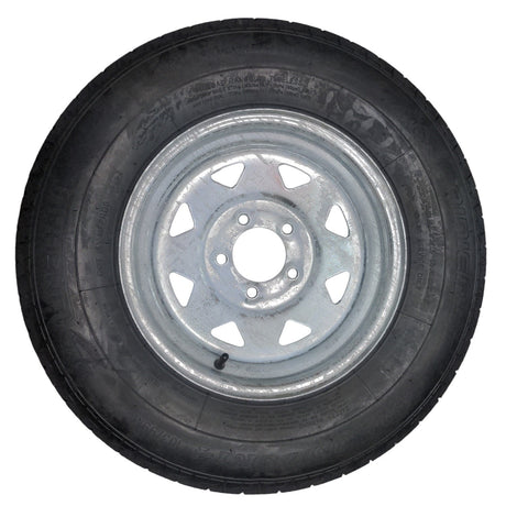 5-lug galvanized trailer rim