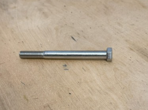 EZ Loader Hex Head Bolt 3/8"-16TPI x 4" Stainless Steel 3000-100102