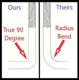 EZ Loader 90 degree U Bolt vs Radius Bend