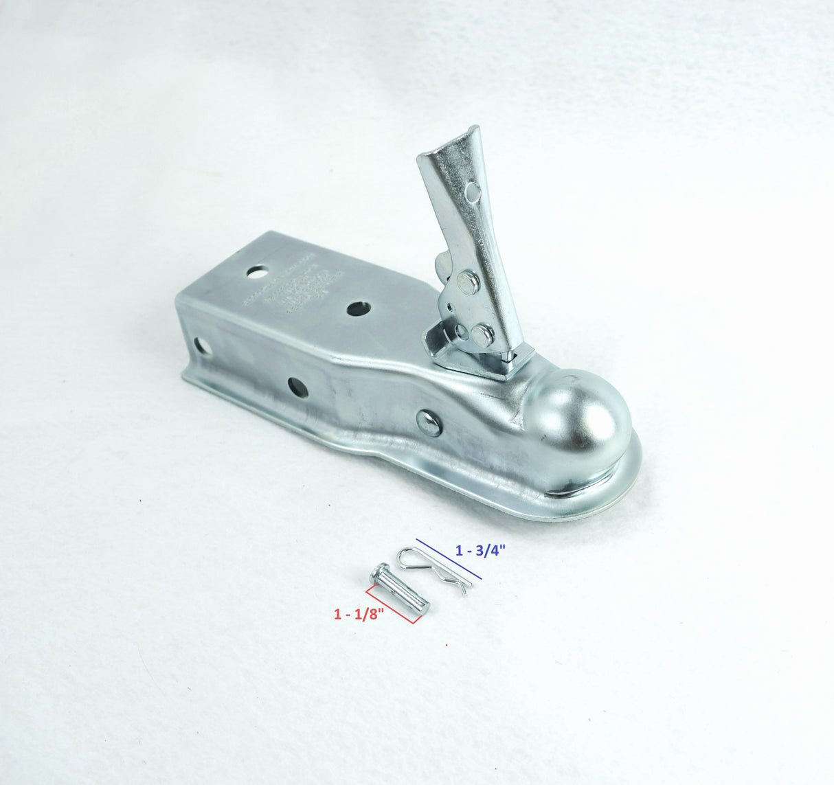 2 inch trailer coupler 250-091408 for compatible EZ Loader boat trailers
