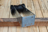 EZ Loader galvanized winch mount installed on trailer winch stand